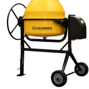 Mezcladora de Concreto Eléctrica Haussen de 3/4 de Bulto 210l 110V Silenciosa